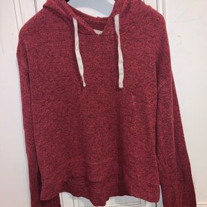 Hollister red hoodie